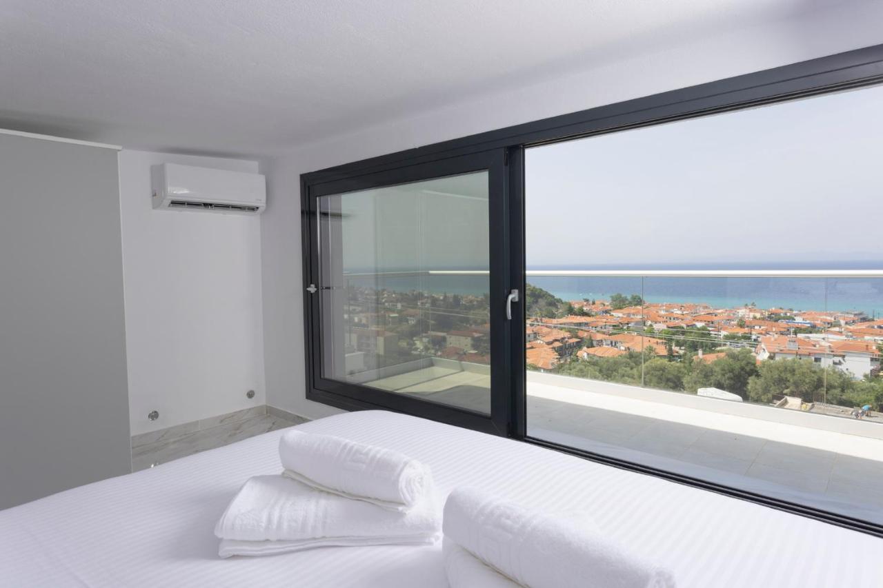 Апартаменты The Sea View Полихроно Экстерьер фото