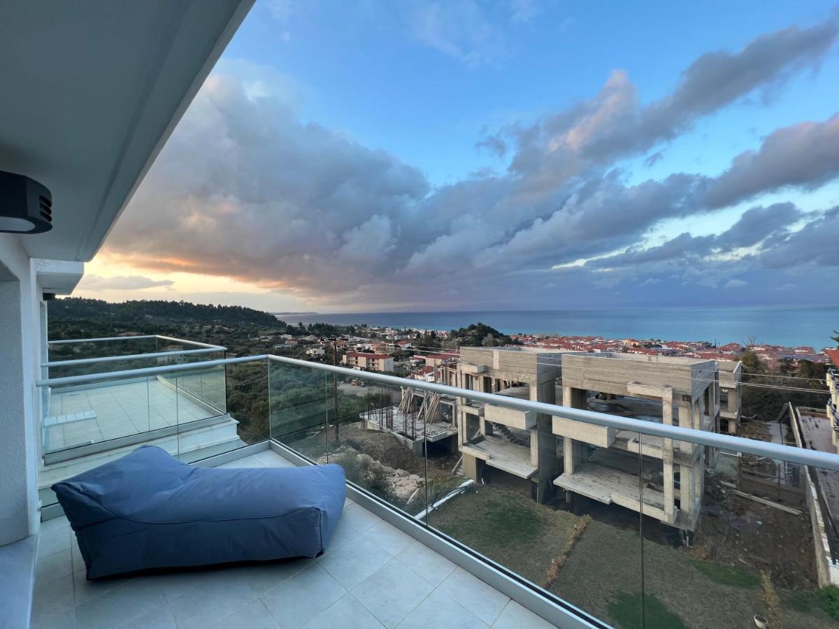 Апартаменты The Sea View Полихроно Экстерьер фото